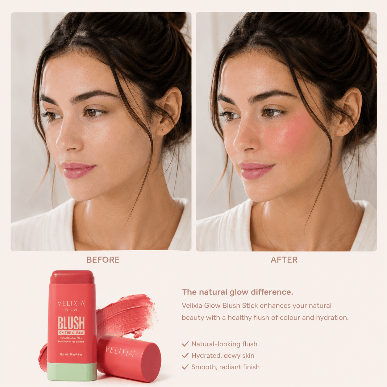 Velixia Glow Blush Stick