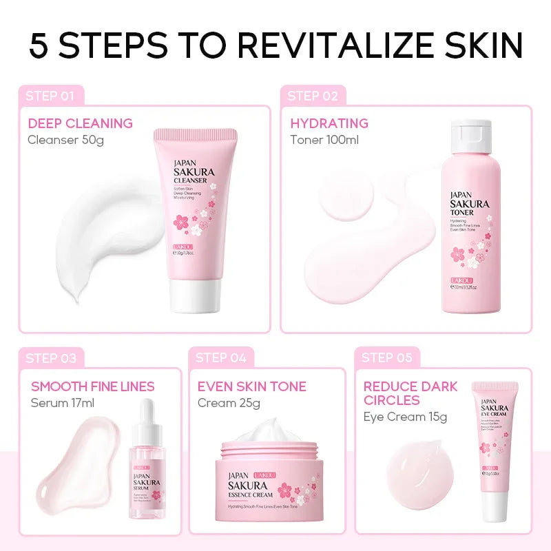 Velixia Sakura Glow Ritual Set