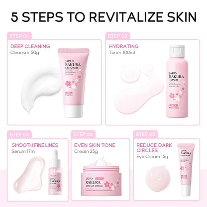 Velixia Sakura Glow Ritual Set